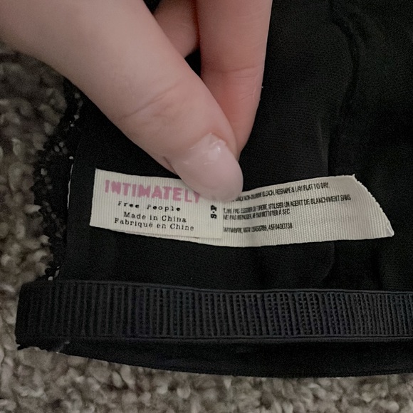 Free People Intimately Lace Halter Bralette - Picture 3 of 5